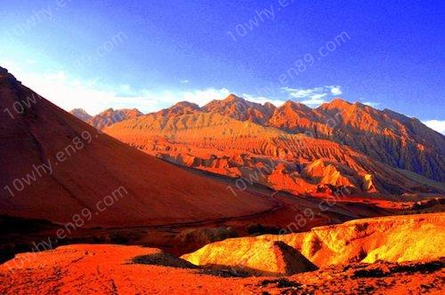 为什么吐鲁番盆地被称为 “火焰山”？